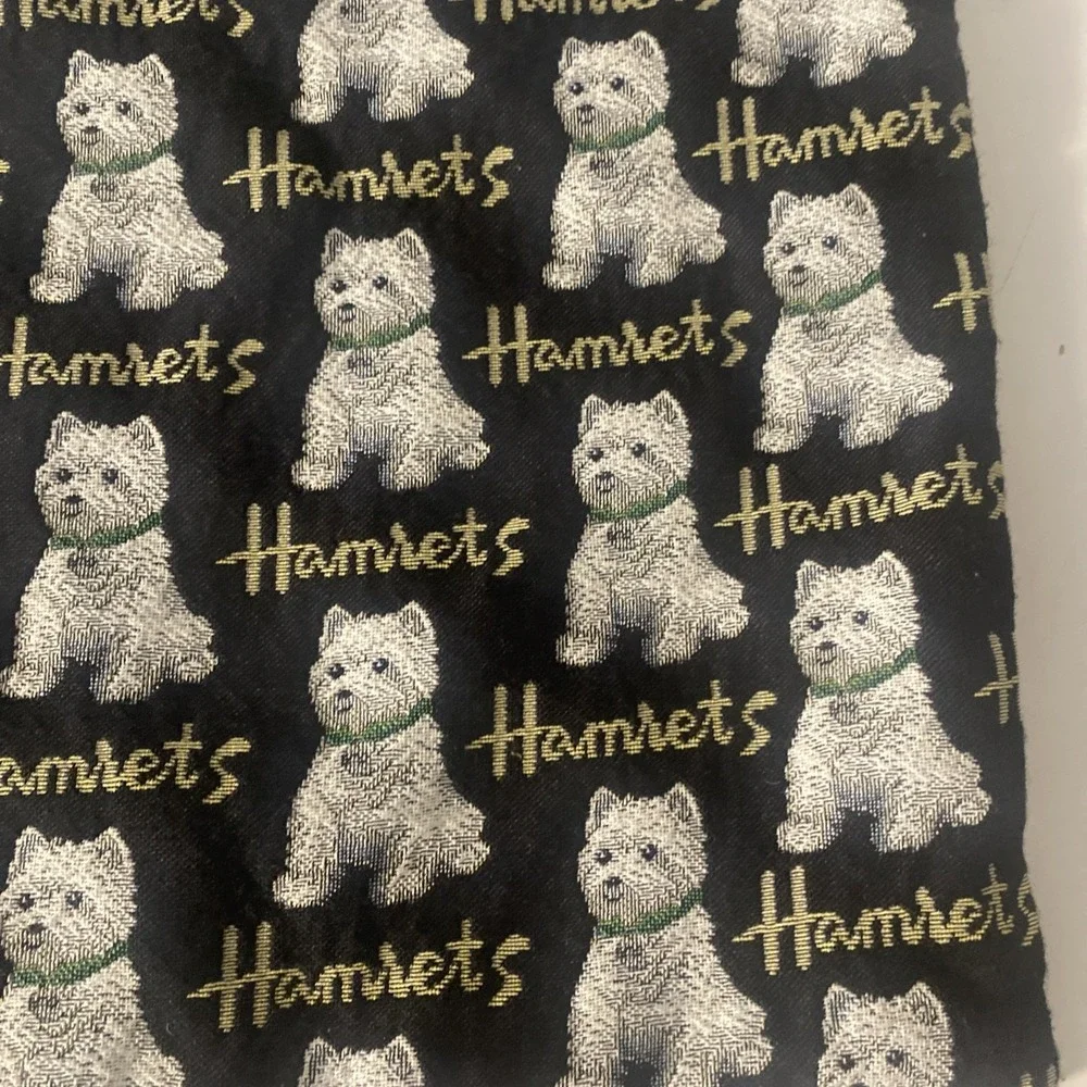 Whimsicall West Highland White Terrier Tapestry Tote Bag from Hamrets Black